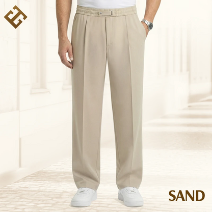 EaseTailor - Flexible Straight Fit Smart Comfort Pants